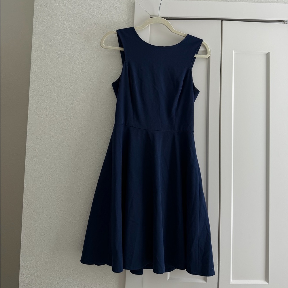 Gianni Bini Navy Blue Mini Dress